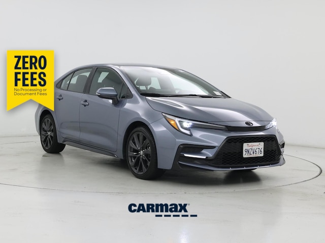 Blue 2024 Toyota Corolla SE FWD Sedan Front-Wheel Drive Automatic