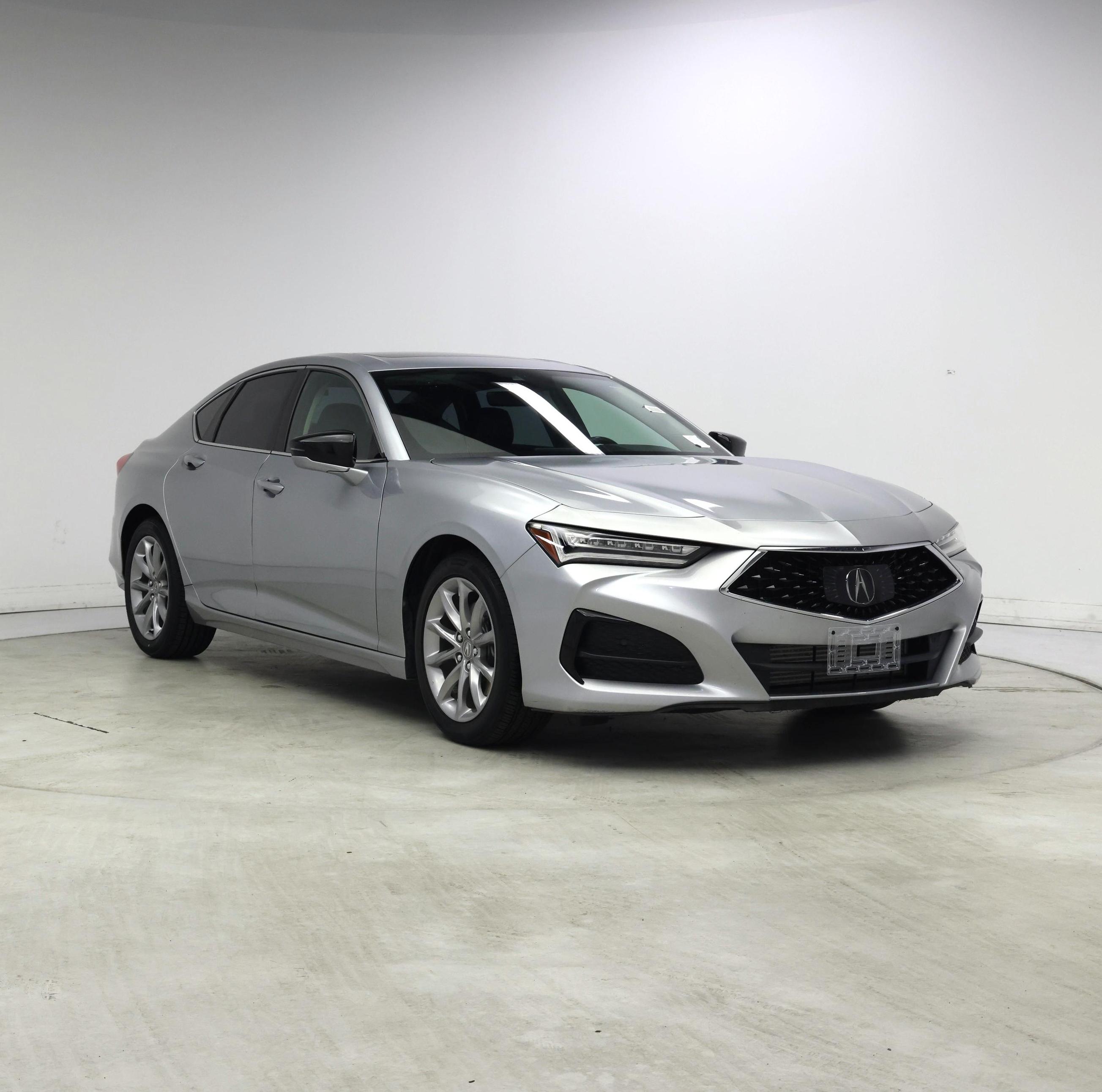 Silver 2023 Acura TLX FWD Sedan Front-Wheel Drive Automatic