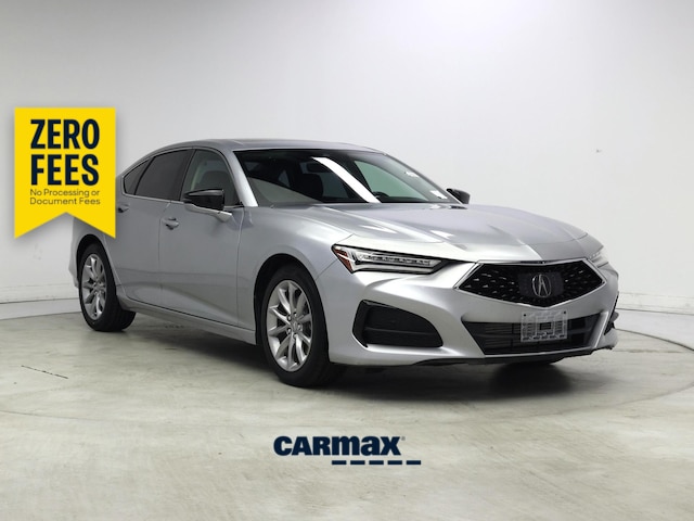 Silver 2023 Acura TLX FWD Sedan Front-Wheel Drive Automatic