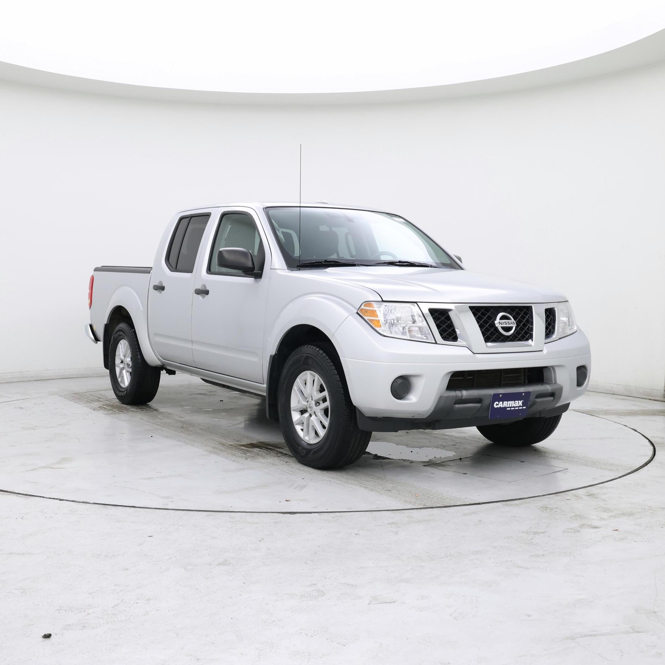Silver 2017 Nissan Frontier Pickup Truck Four-Wheel Drive Automatic