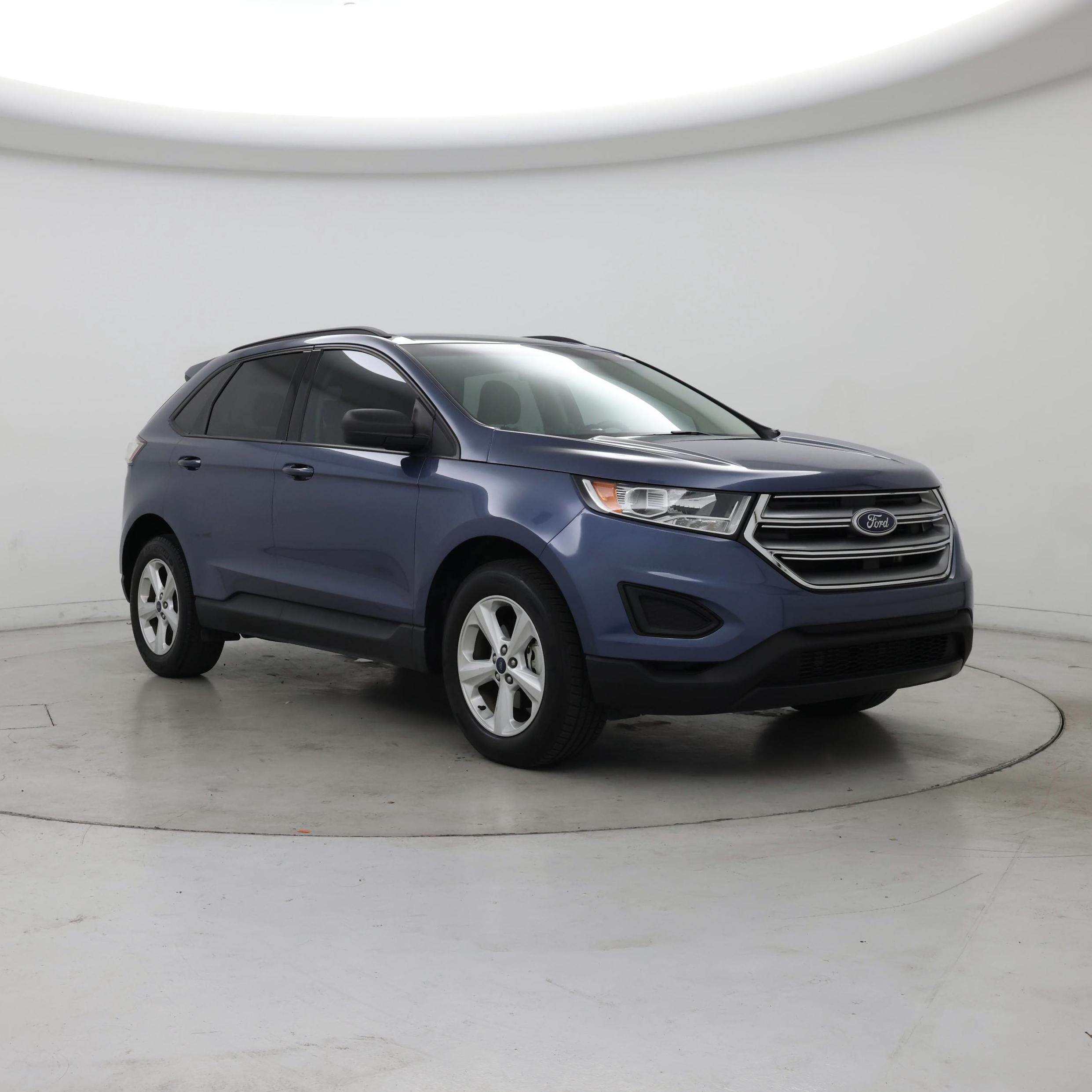 Blue 2018 Ford Edge SUV / Crossover Front-Wheel Drive Automatic