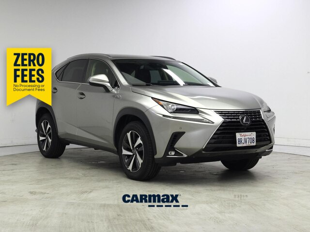 Silver 2020 Lexus NX SUV / Crossover Front-Wheel Drive Automatic