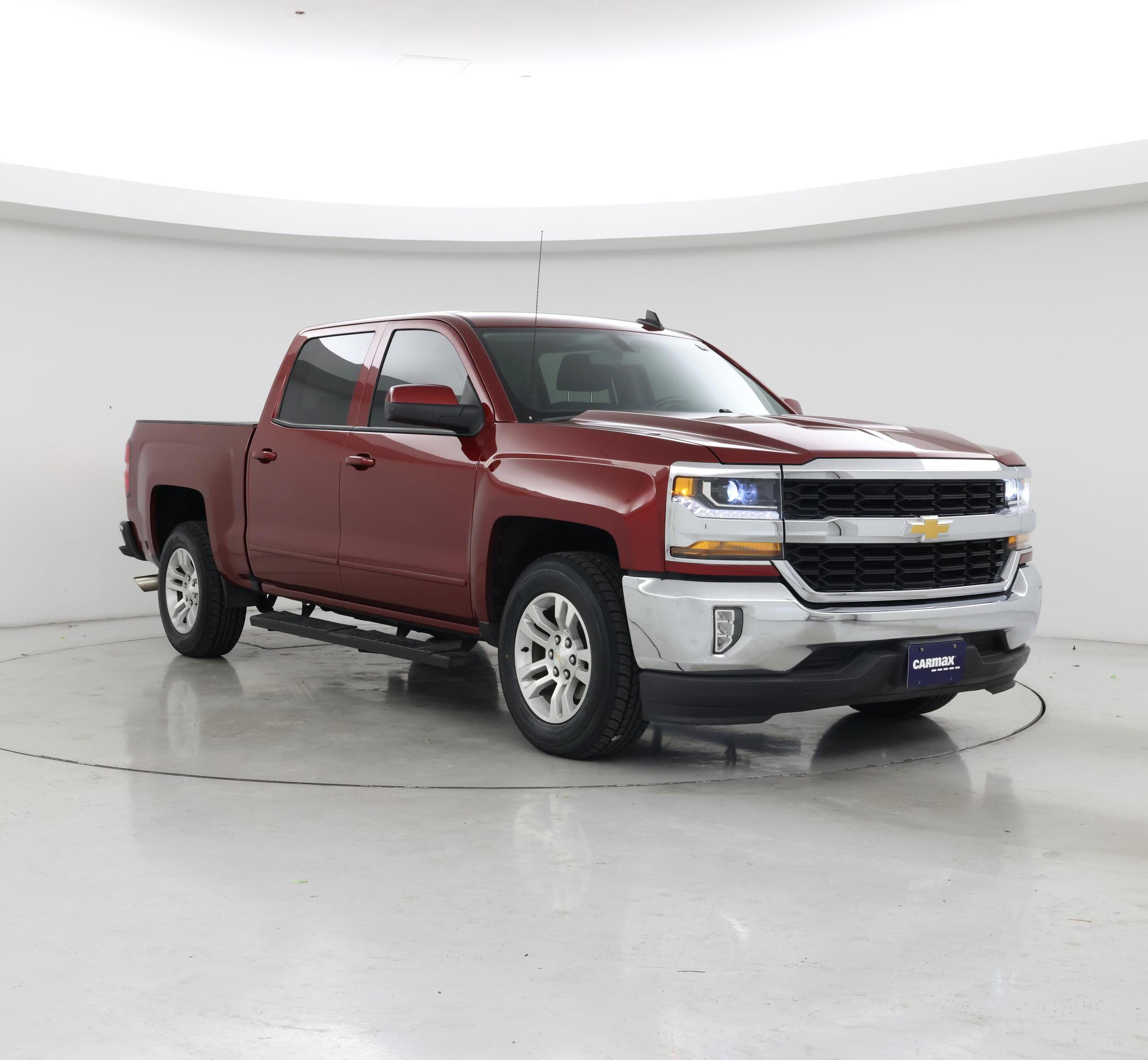 Red 2018 Chevrolet Silverado 1500 Pickup Truck 4X2 Automatic