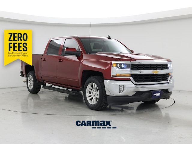 Red 2018 Chevrolet Silverado 1500 Pickup Truck 4X2 Automatic