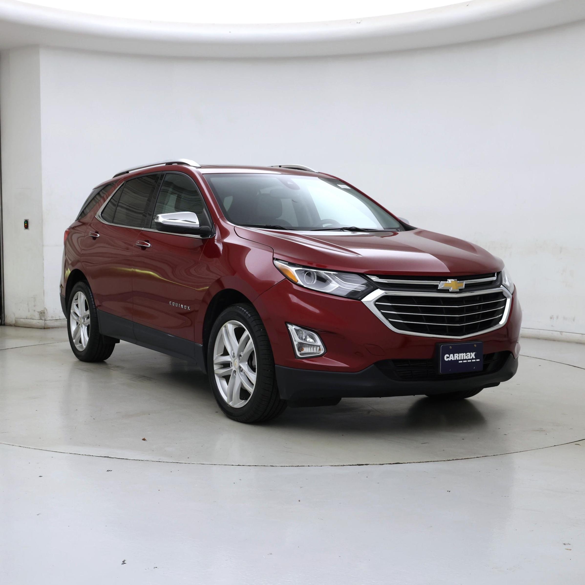 Red 2018 Chevrolet Equinox SUV / Crossover Four-Wheel Drive Automatic