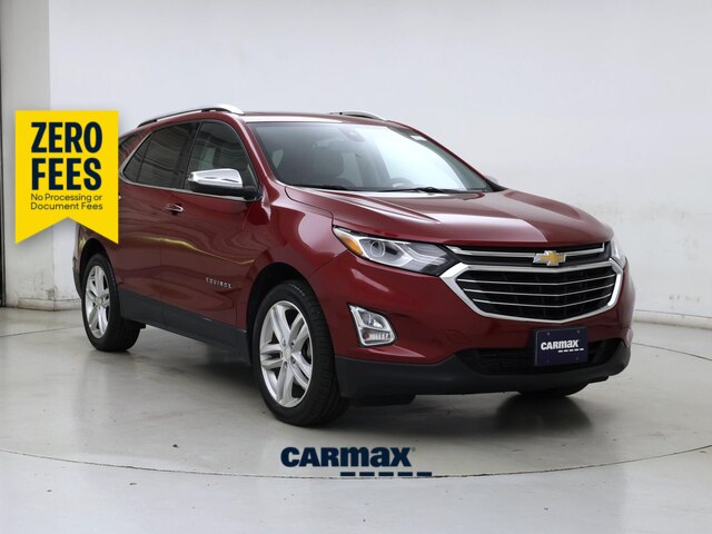 Red 2018 Chevrolet Equinox SUV / Crossover Four-Wheel Drive Automatic