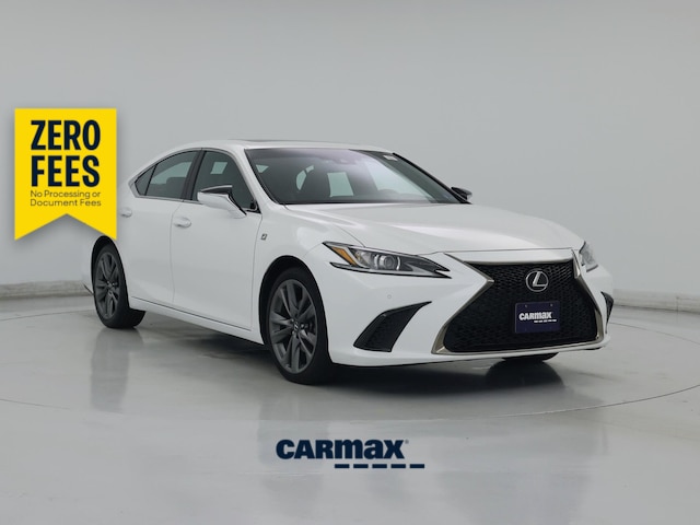 White 2021 Lexus ES 350 F Sport FWD Sedan Front-Wheel Drive Automatic