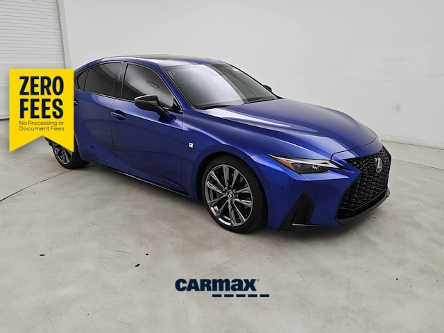 Blue 2025 Lexus IS Sedan Rear-Wheel Drive Automatic