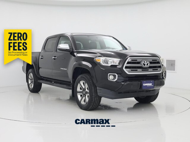Black 2017 Toyota Tacoma Pickup Truck Four-Wheel Drive Automatic