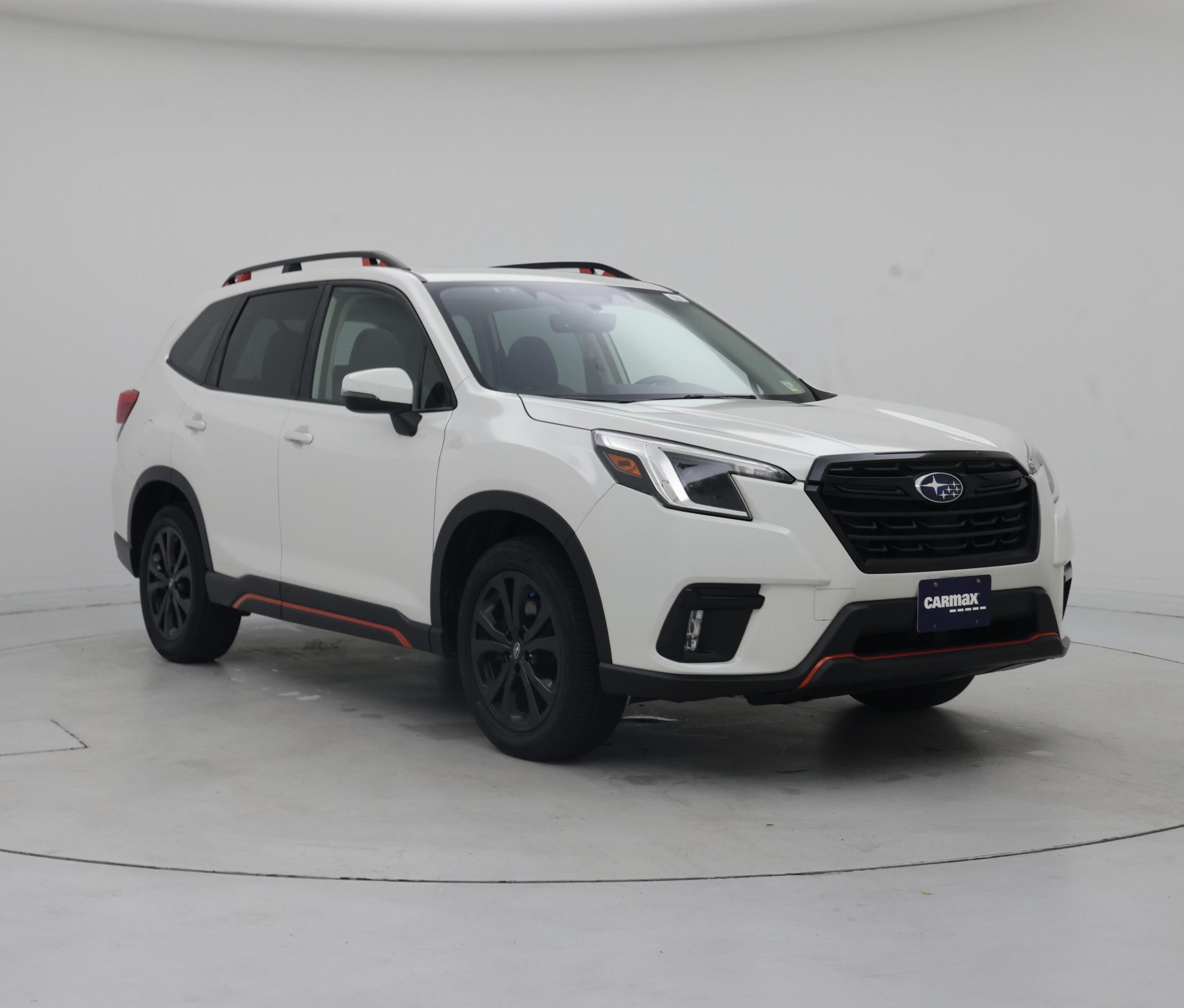 White 2023 Subaru Forester SUV / Crossover All-Wheel Drive Automatic