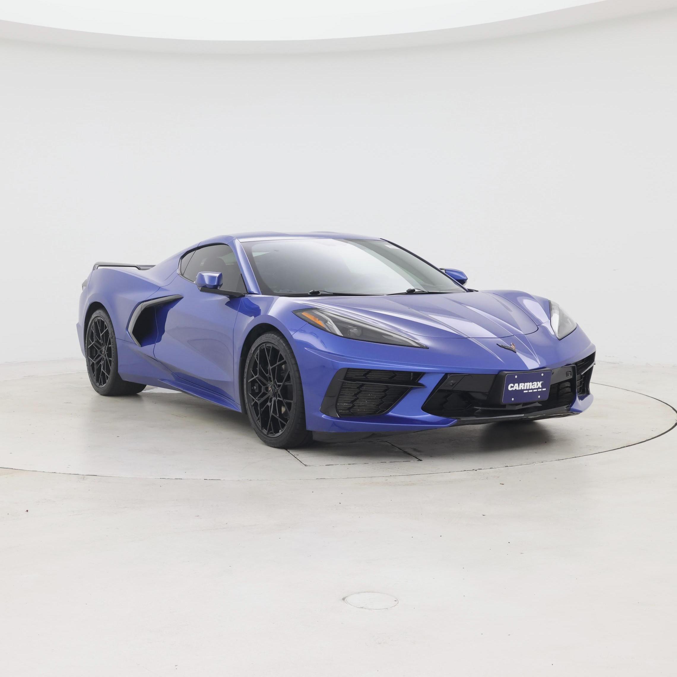 Blue 2022 Chevrolet Corvette Coupe Rear-Wheel Drive Automatic