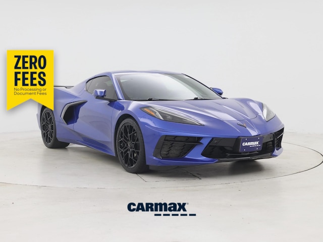 Blue 2022 Chevrolet Corvette Coupe Rear-Wheel Drive Automatic