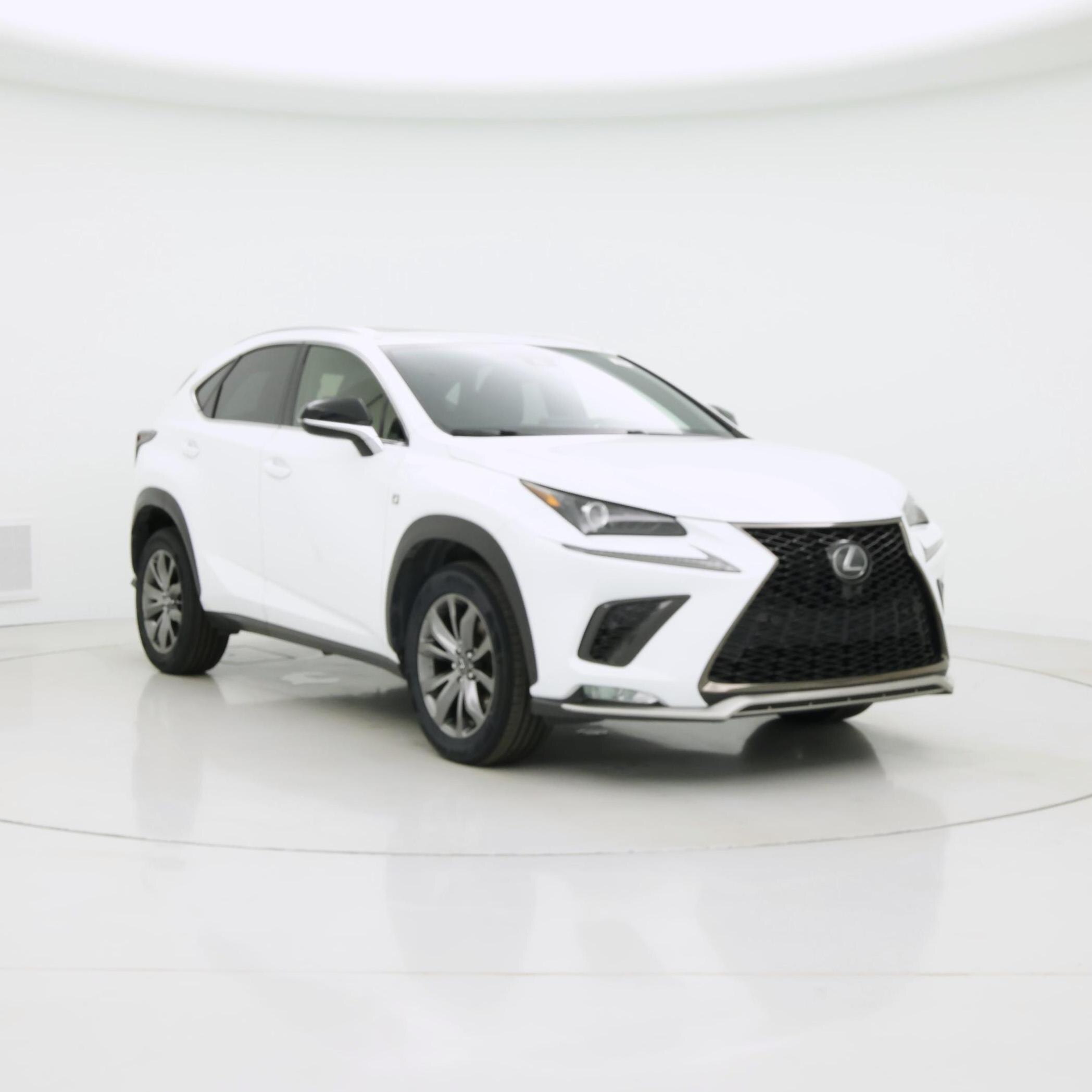 White 2020 Lexus NX SUV / Crossover Front-Wheel Drive Automatic