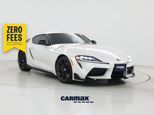 White 2024 Toyota Supra 3.0 Premium RWD Coupe Rear-Wheel Drive Manual