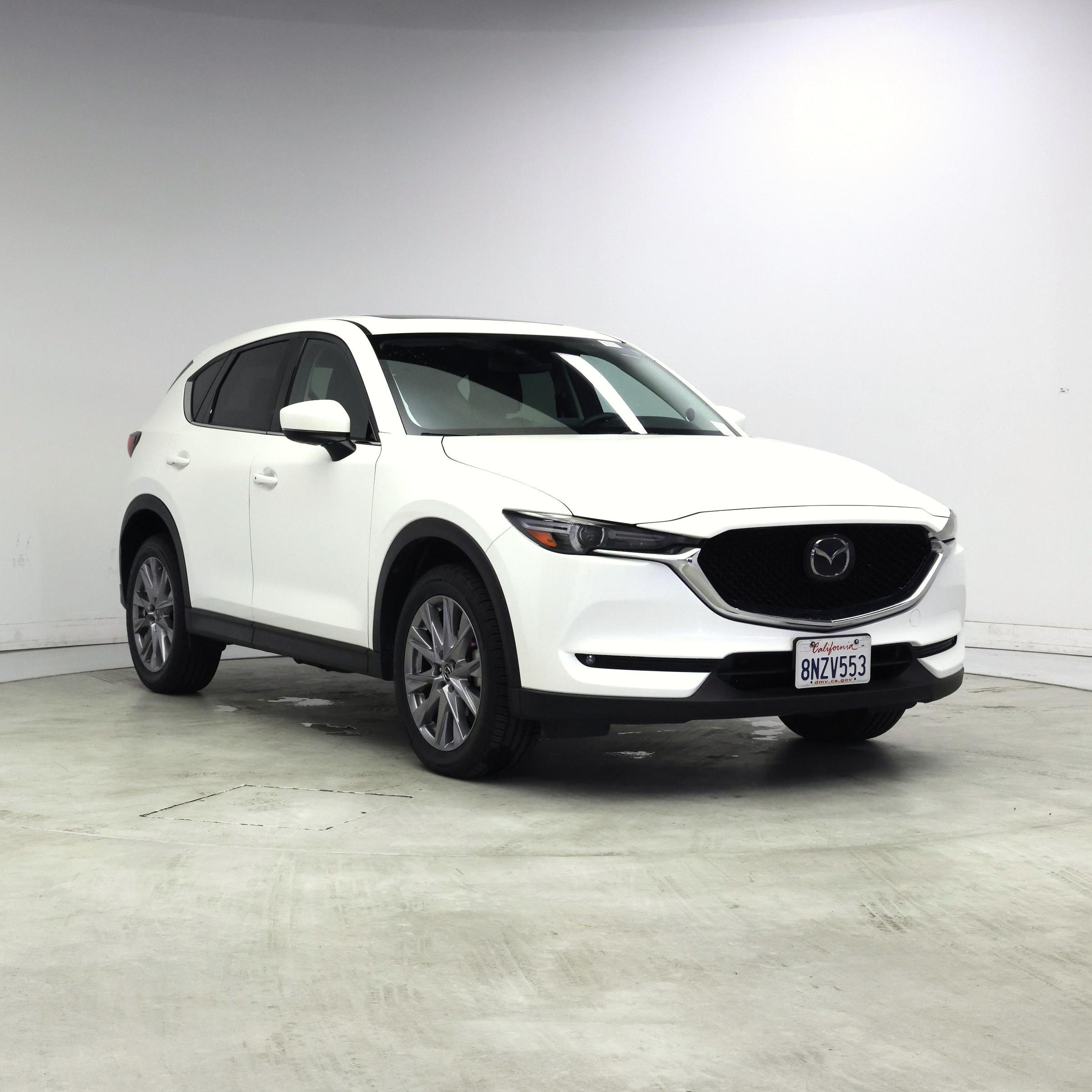 White 2020 Mazda CX-5 Grand Touring FWD SUV / Crossover Front-Wheel Drive Automatic
