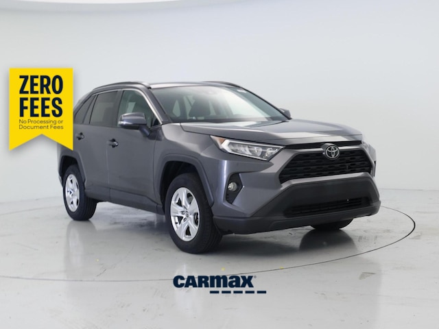 Gray 2021 Toyota RAV4 XLE FWD SUV / Crossover Front-Wheel Drive Automatic
