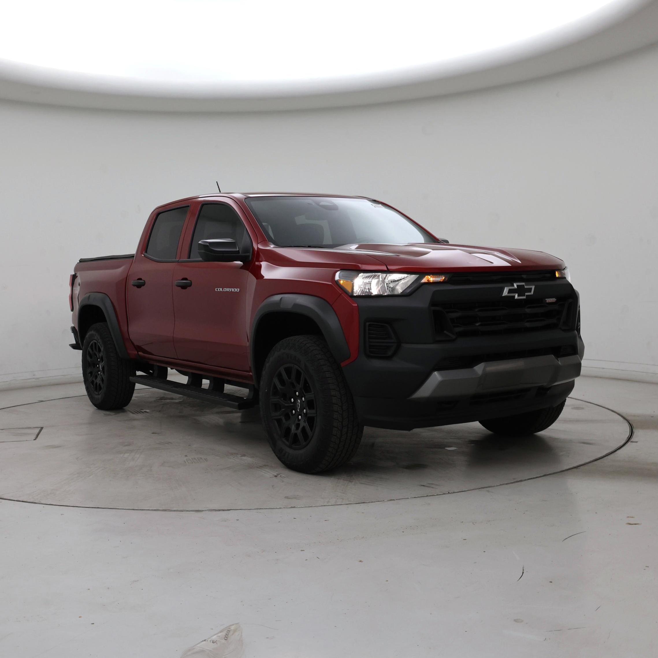 Red 2024 Chevrolet Colorado Pickup Truck Four-Wheel Drive Automatic