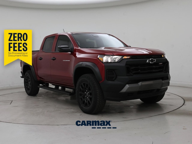 Red 2024 Chevrolet Colorado Pickup Truck Four-Wheel Drive Automatic