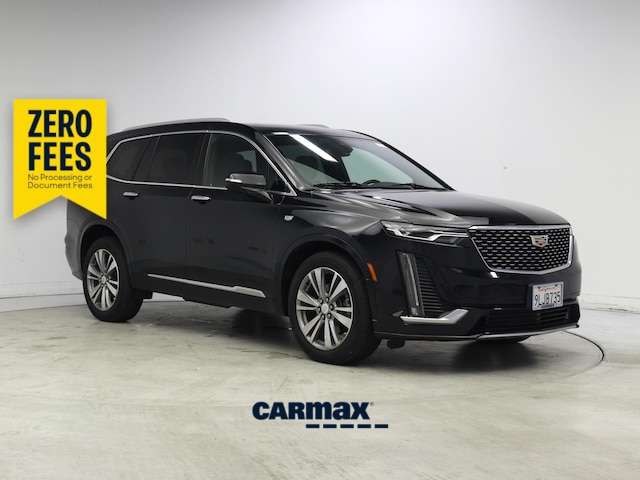 Black 2022 Cadillac XT6 Premium Luxury AWD SUV / Crossover Four-Wheel Drive Automatic