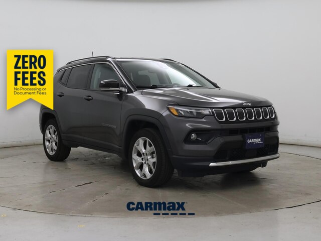 Gray 2022 Jeep Compass Limited 4WD SUV / Crossover Four-Wheel Drive Automatic