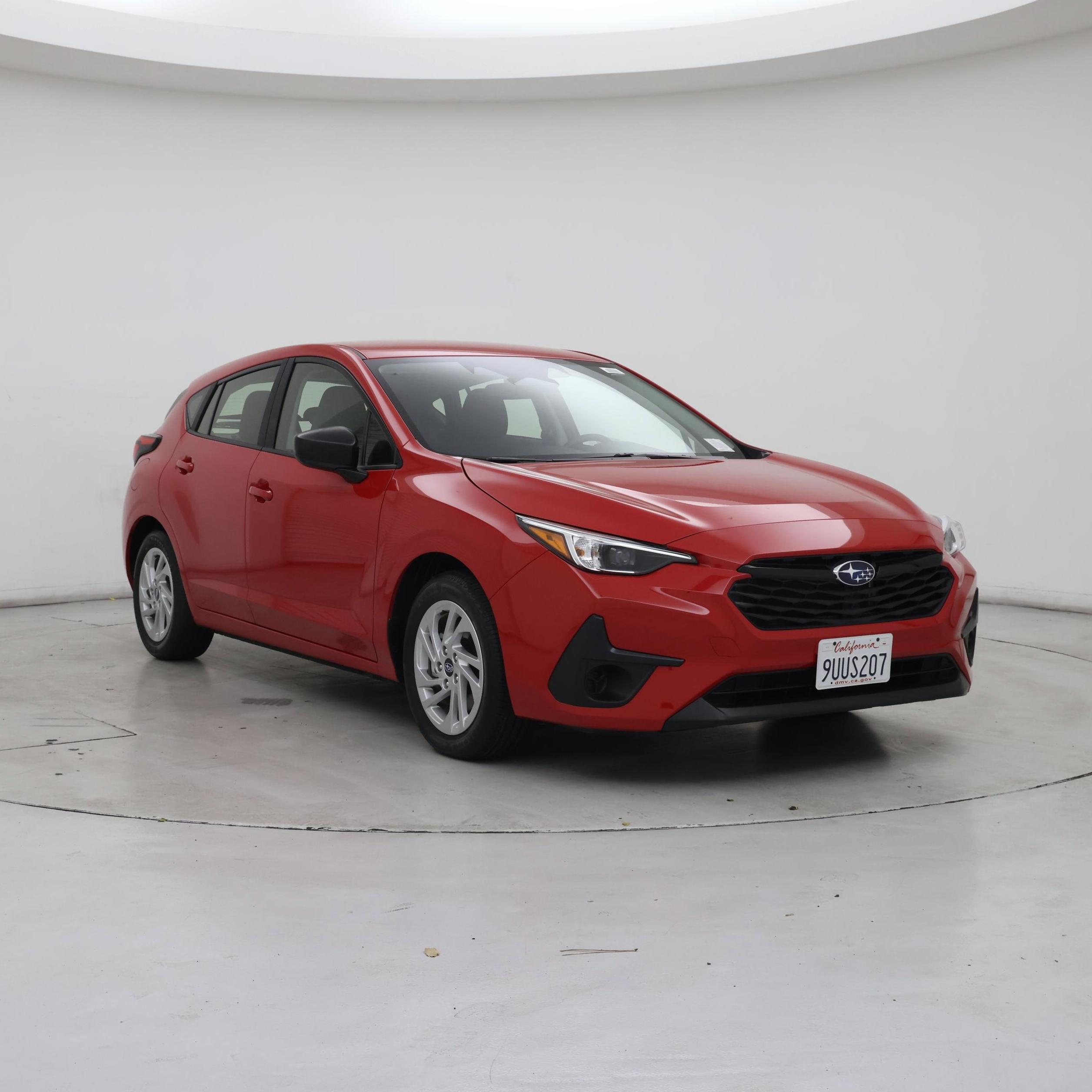 Red 2025 Subaru Impreza Sedan  Automatic
