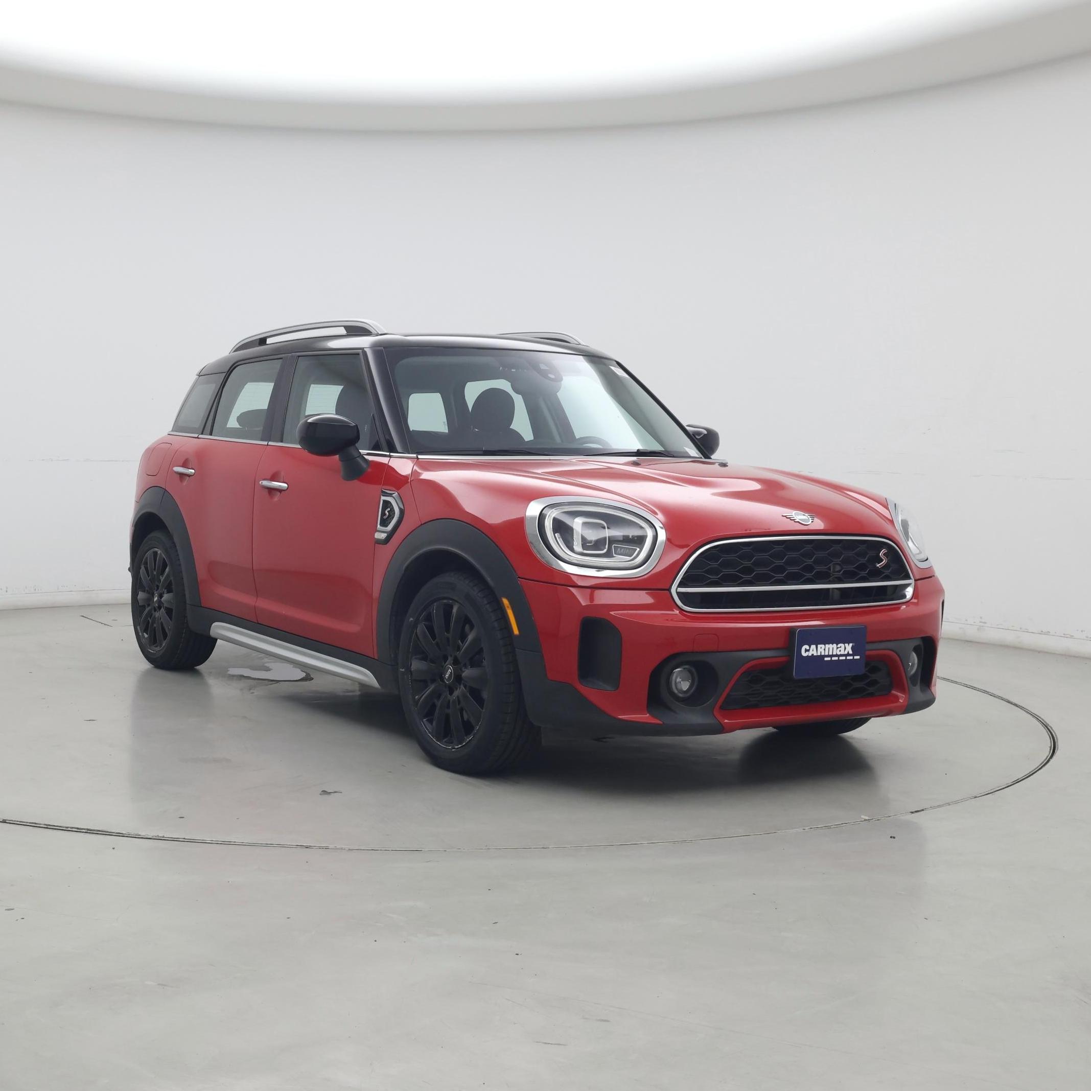 Red 2022 MINI Countryman Cooper S FWD SUV / Crossover Front-Wheel Drive Automatic
