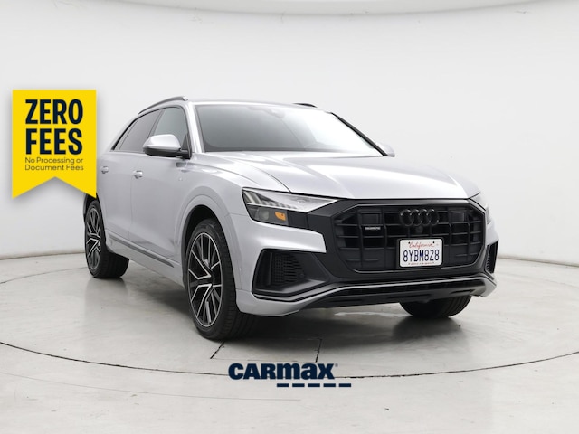Silver 2021 Audi Q8 quattro Premium Plus 55 TFSI SUV / Crossover All-Wheel Drive Automatic
