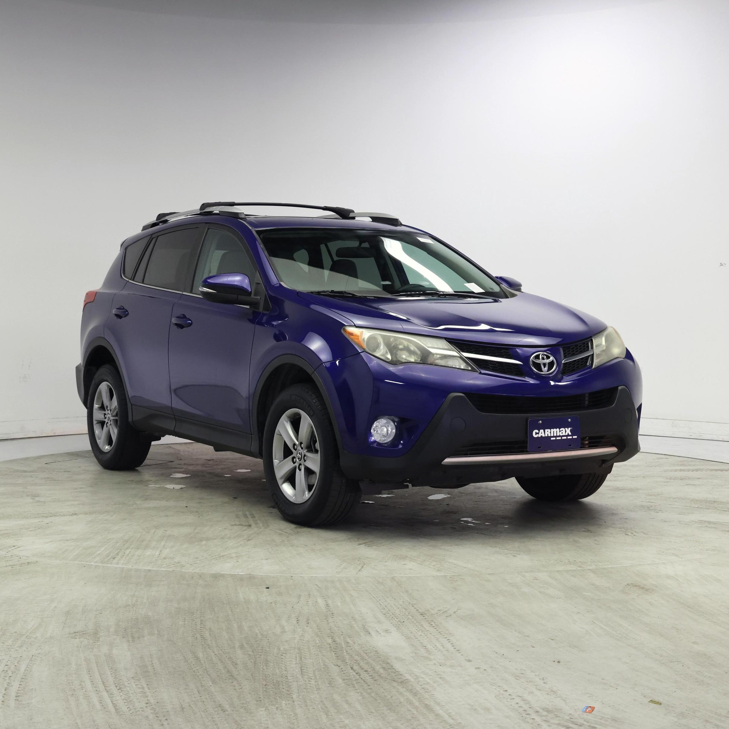 Blue 2015 Toyota RAV4 SUV / Crossover Front-Wheel Drive Automatic