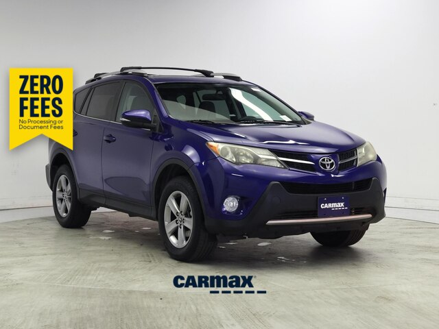 Blue 2015 Toyota RAV4 SUV / Crossover Front-Wheel Drive Automatic
