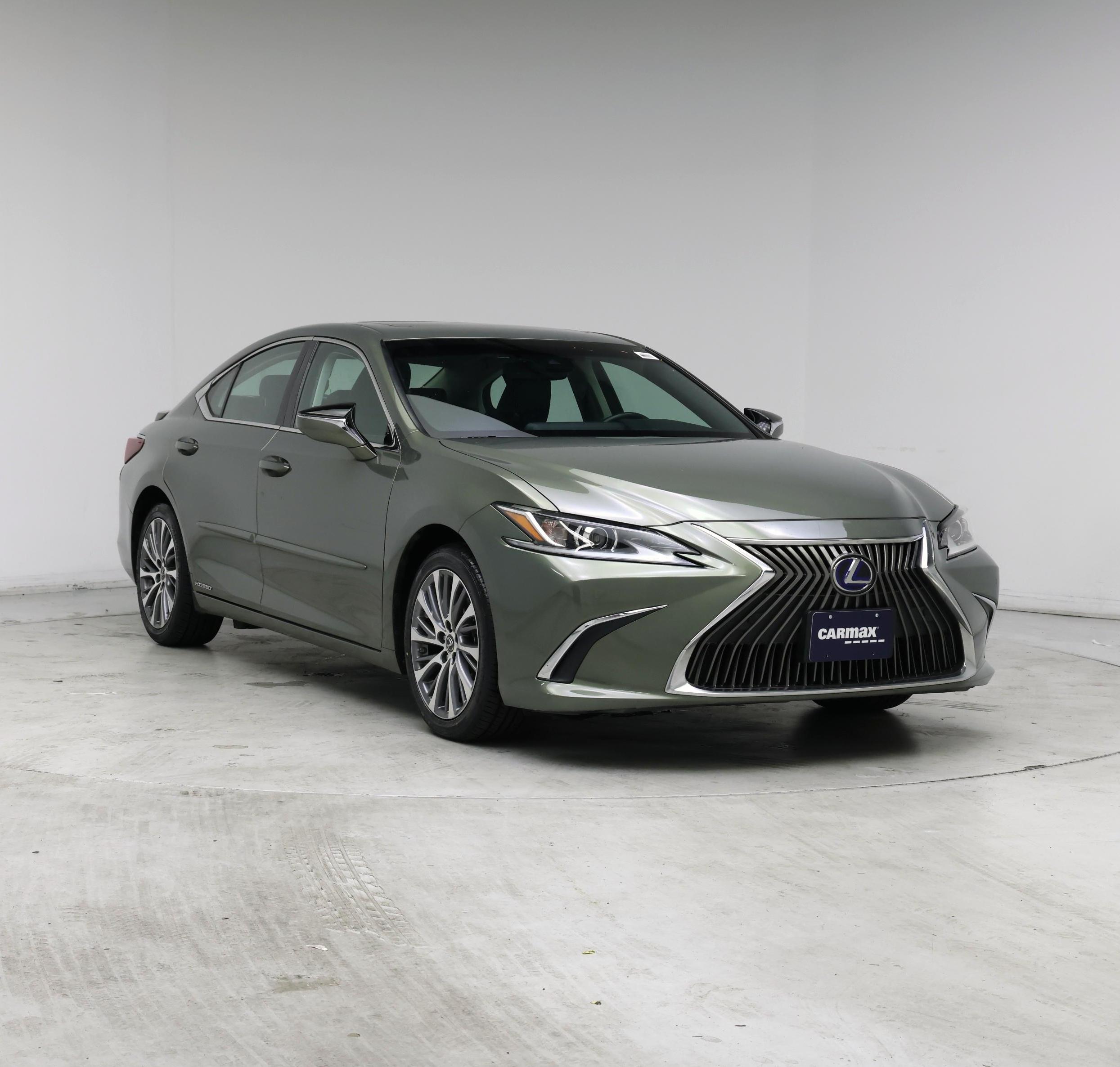 Green 2020 Lexus ES Hybrid Sedan Front-Wheel Drive Automatic