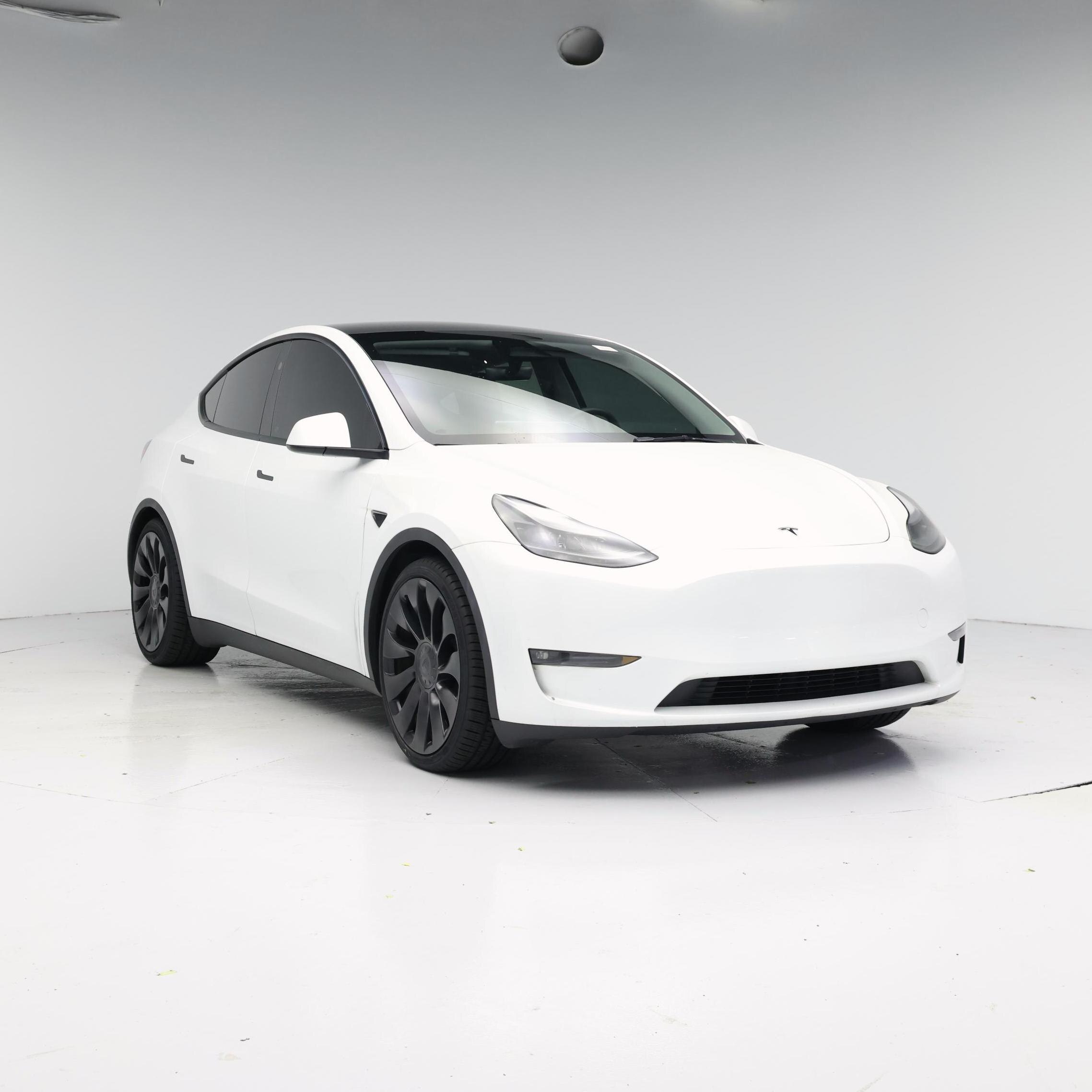 White 2023 Tesla Model Y SUV / Crossover All-Wheel Drive Automatic