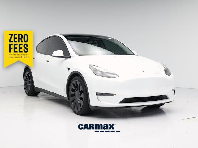 White 2023 Tesla Model Y SUV / Crossover All-Wheel Drive Automatic