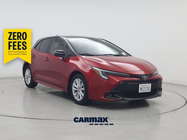 Red 2023 Toyota Corolla Hatchback SE FWD Hatchback Front-Wheel Drive Automatic