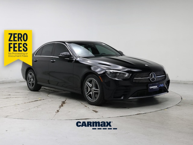 Black 2022 Mercedes-Benz E-Class Sedan All-Wheel Drive Automatic
