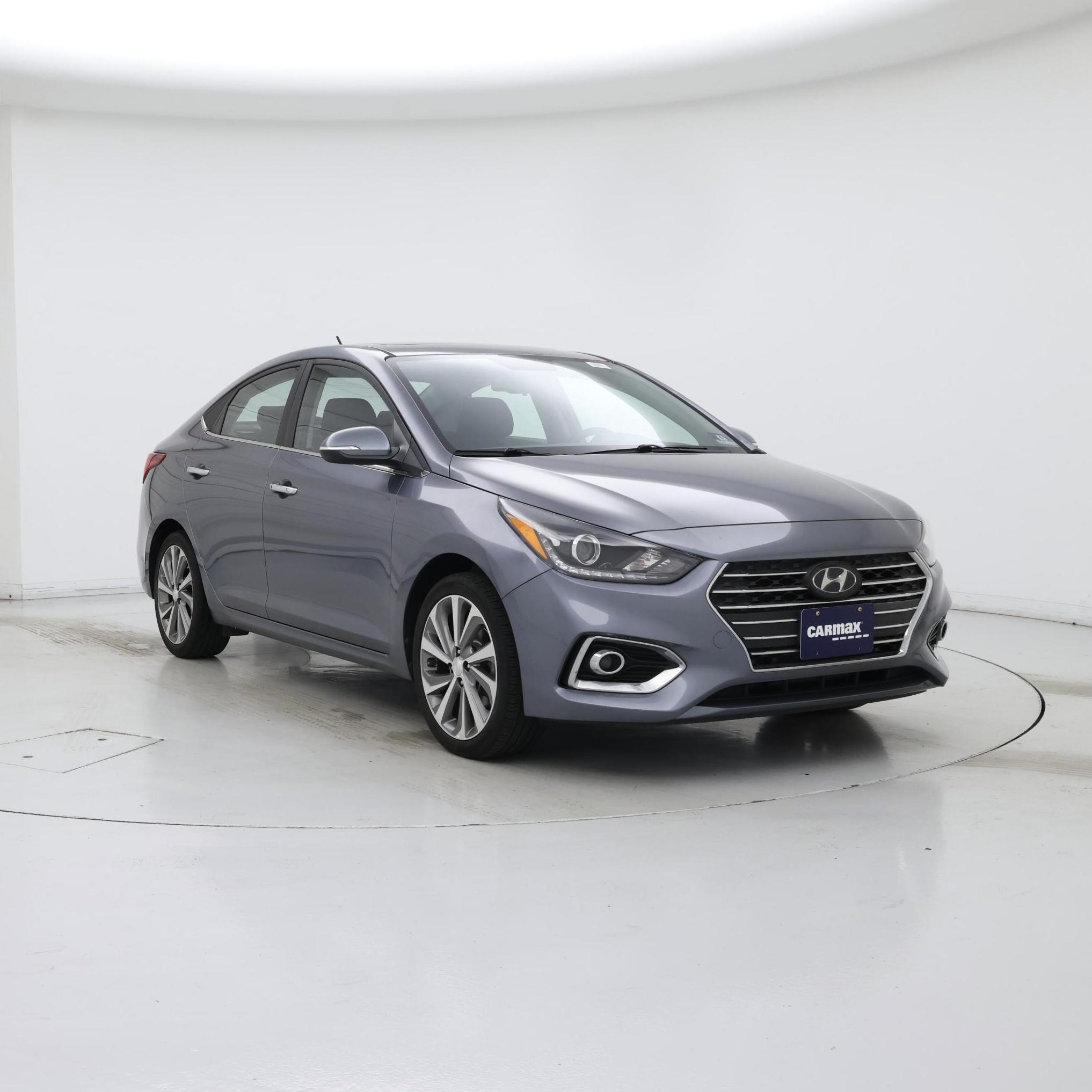 Gray 2019 Hyundai Accent Sedan Front-Wheel Drive Automatic