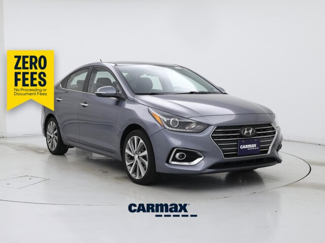 Gray 2019 Hyundai Accent Sedan Front-Wheel Drive Automatic