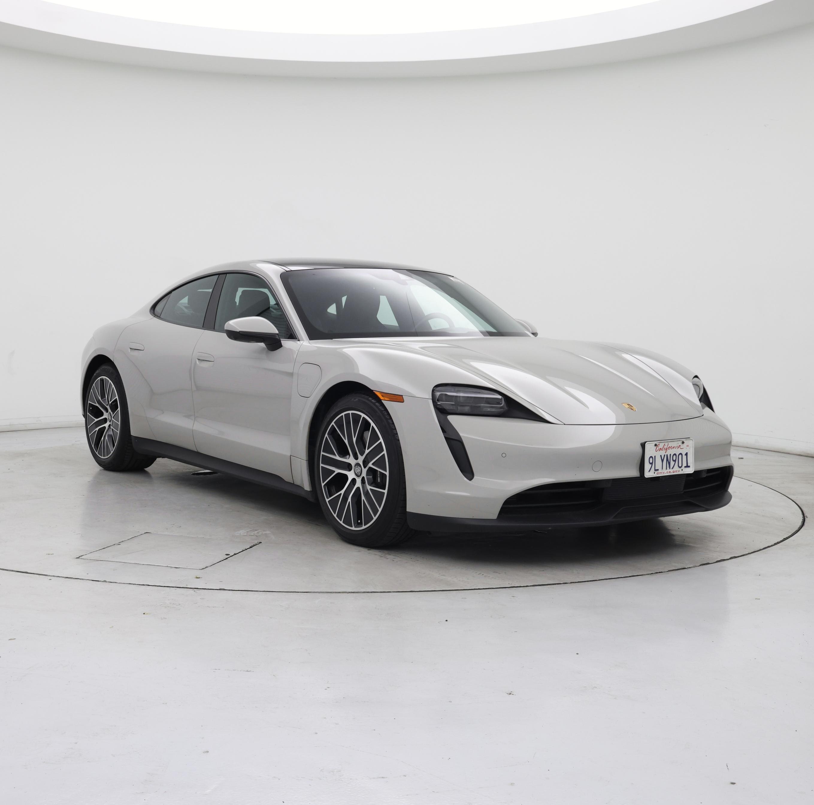 Gray 2024 Porsche Taycan Sedan Rear-Wheel Drive Automatic