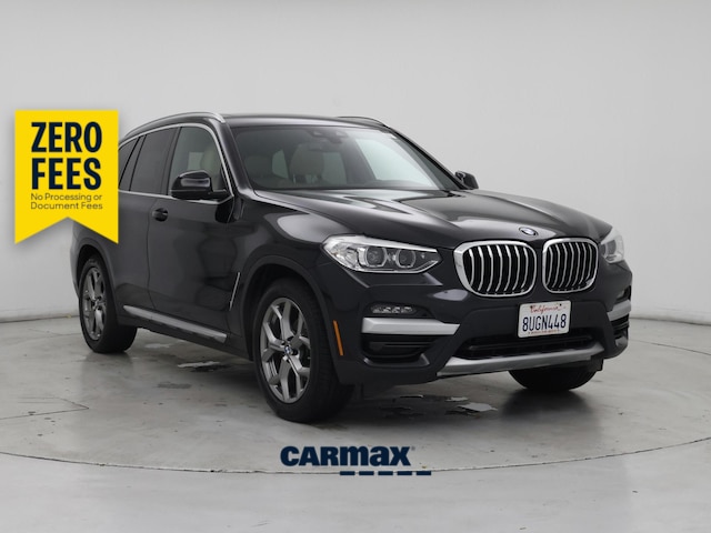 Black 2021 BMW X3 SUV / Crossover Rear-Wheel Drive Automatic