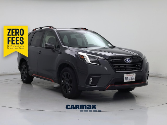 Gray 2024 Subaru Forester Sport Crossover AWD SUV / Crossover All-Wheel Drive Automatic