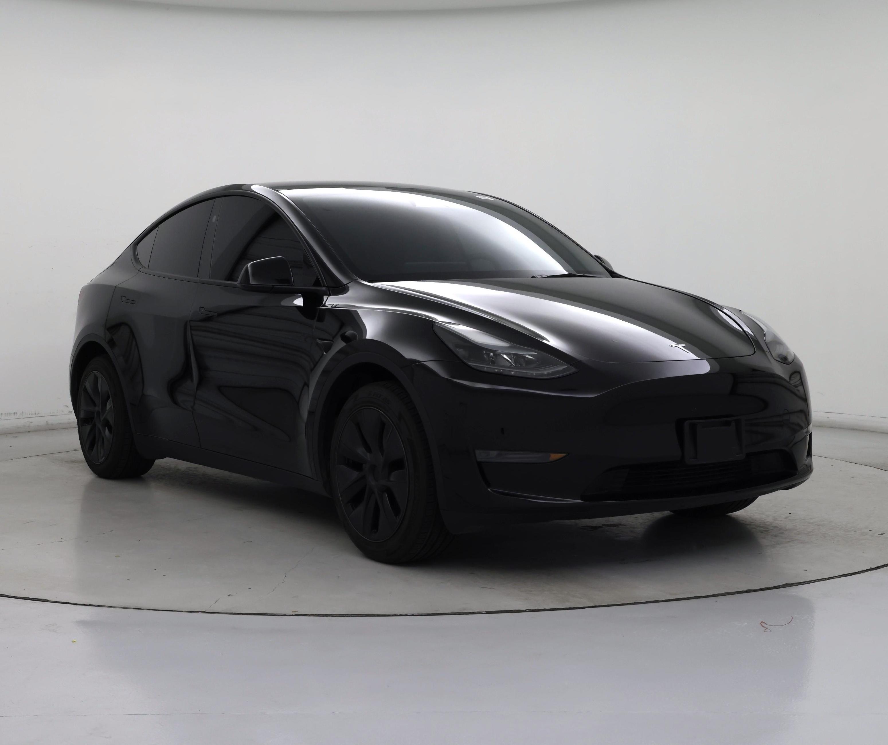 Black 2025 Tesla Model Y SUV / Crossover Rear-Wheel Drive Automatic