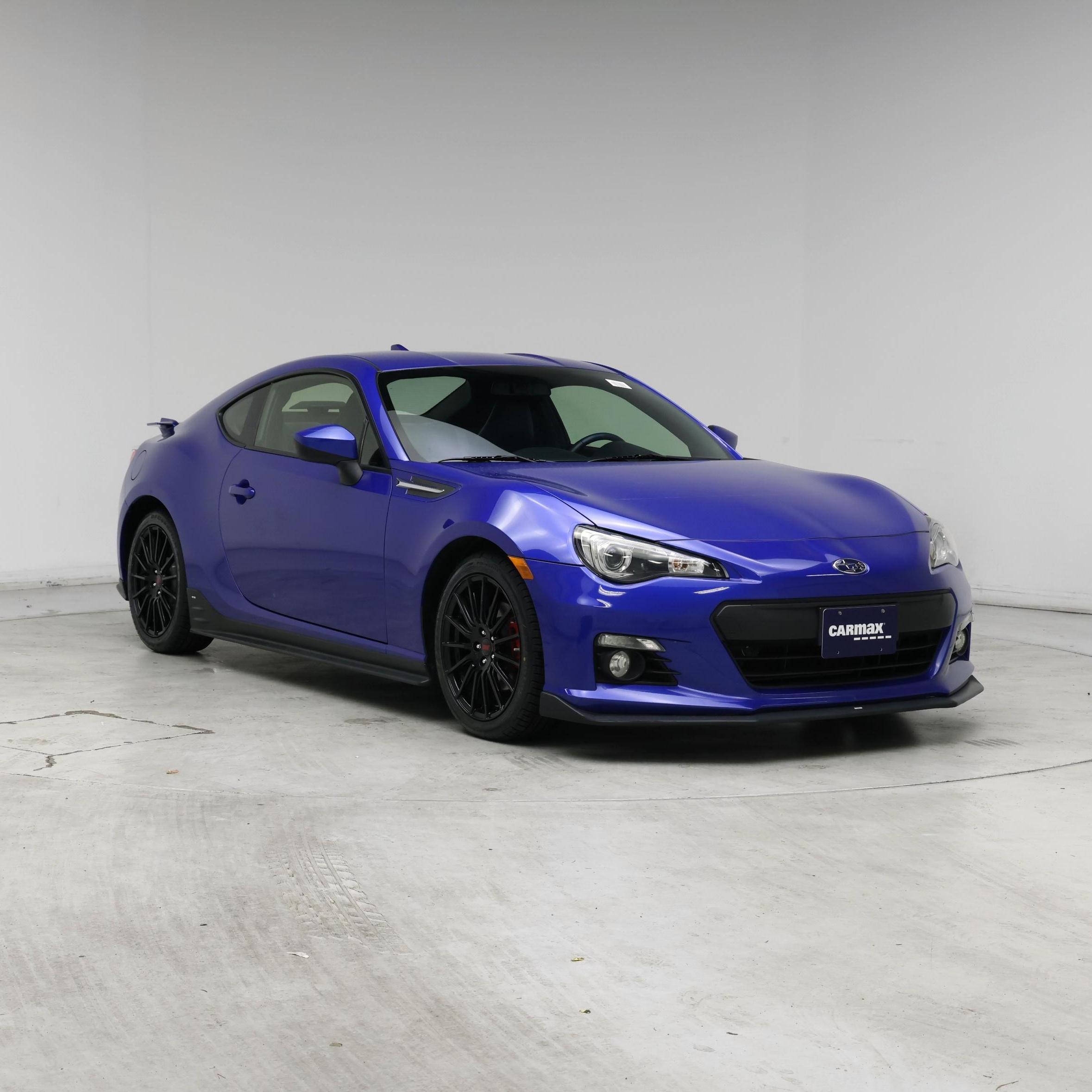 Blue 2015 Subaru BRZ Coupe Rear-Wheel Drive Manual