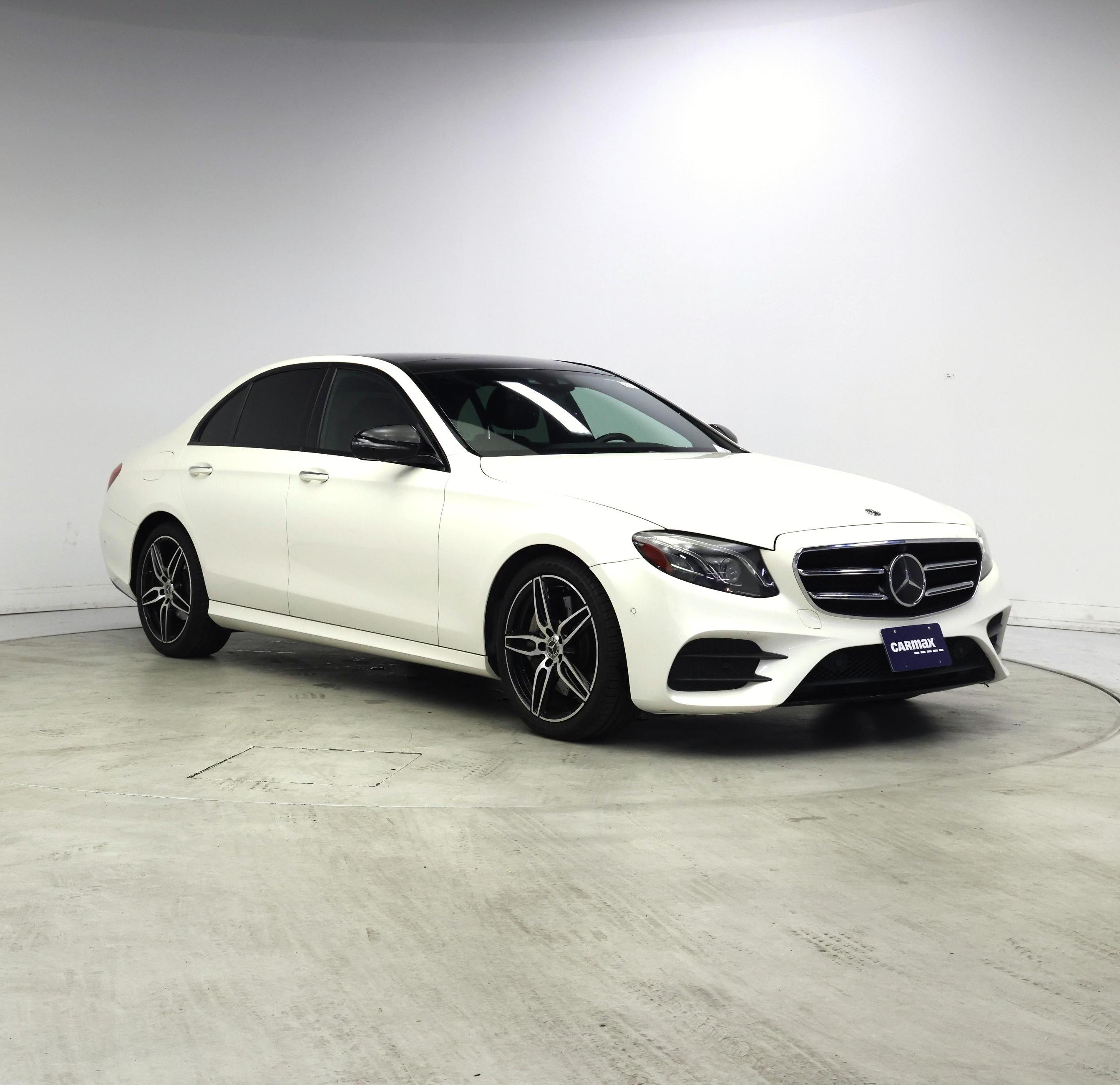 White 2020 Mercedes-Benz E-Class E 350 Sedan RWD Sedan Rear-Wheel Drive Automatic