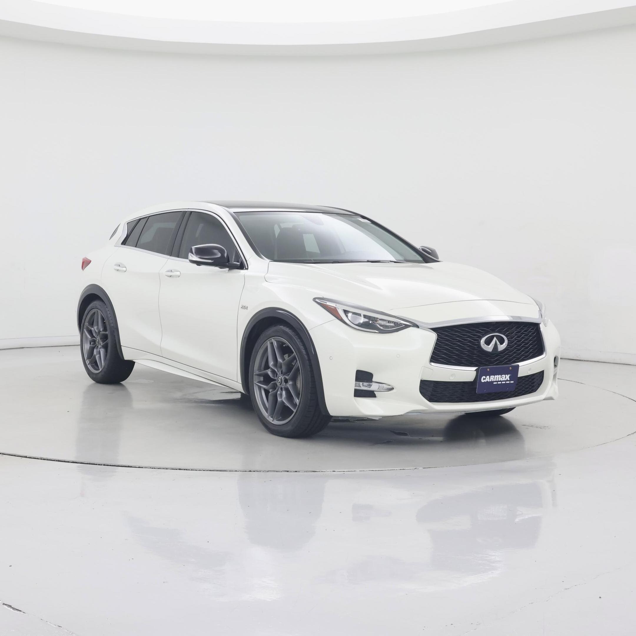 White 2017 INFINITI QX30 SUV / Crossover Front-Wheel Drive Automatic