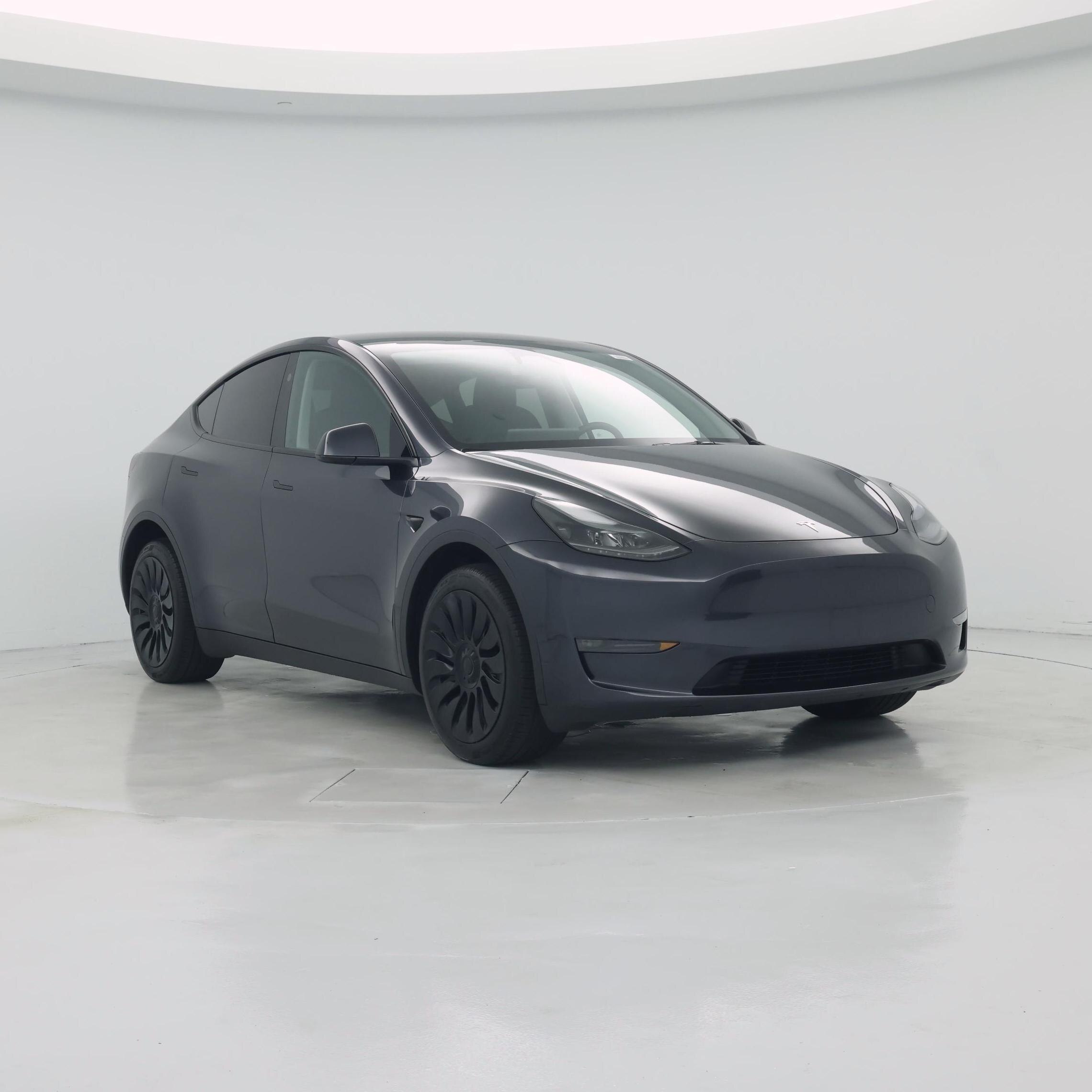 Gray 2024 Tesla Model Y Long Range AWD SUV / Crossover All-Wheel Drive Automatic