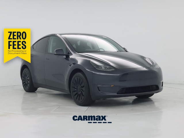 Gray 2024 Tesla Model Y Long Range AWD SUV / Crossover All-Wheel Drive Automatic