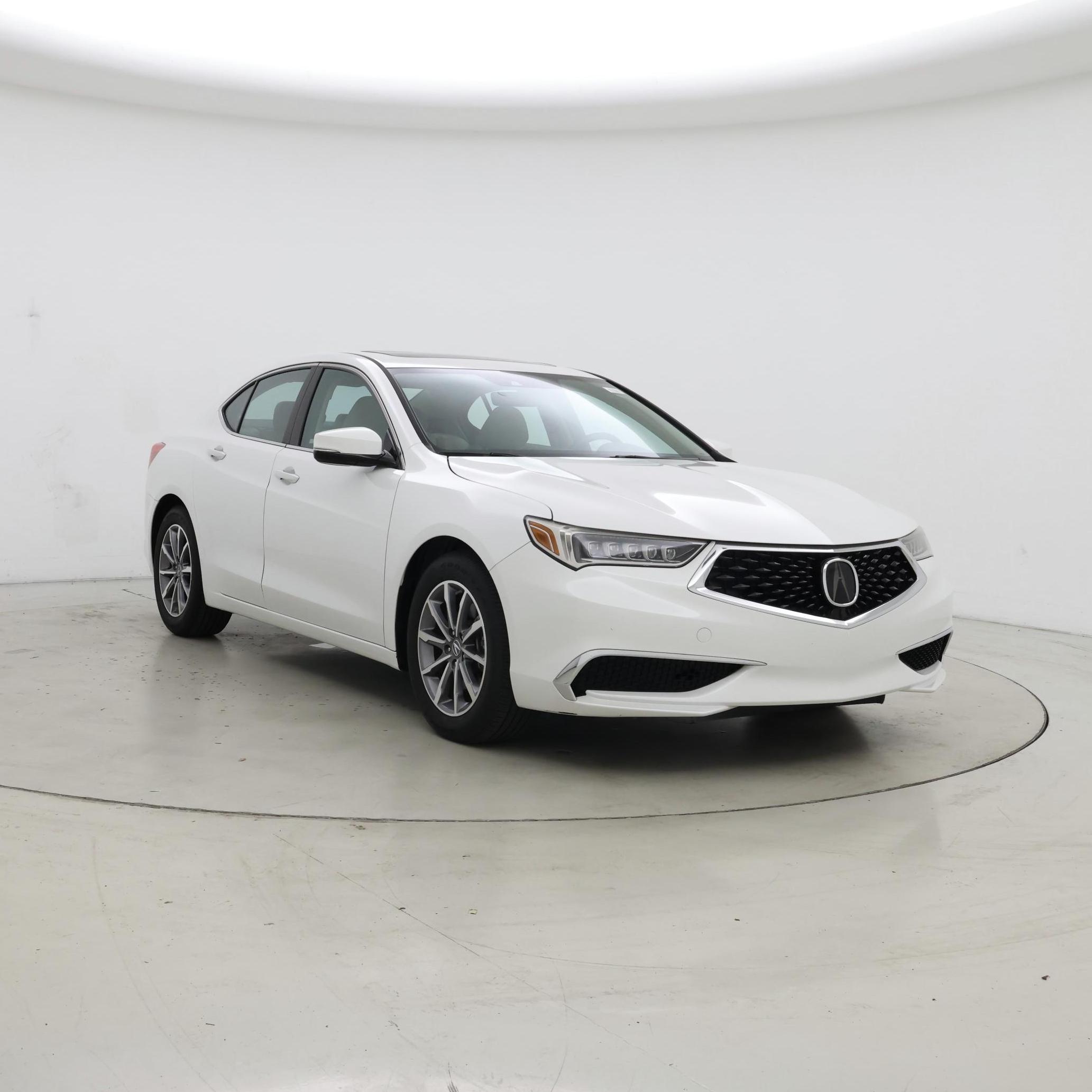 White 2020 Acura TLX Sedan Front-Wheel Drive Automatic