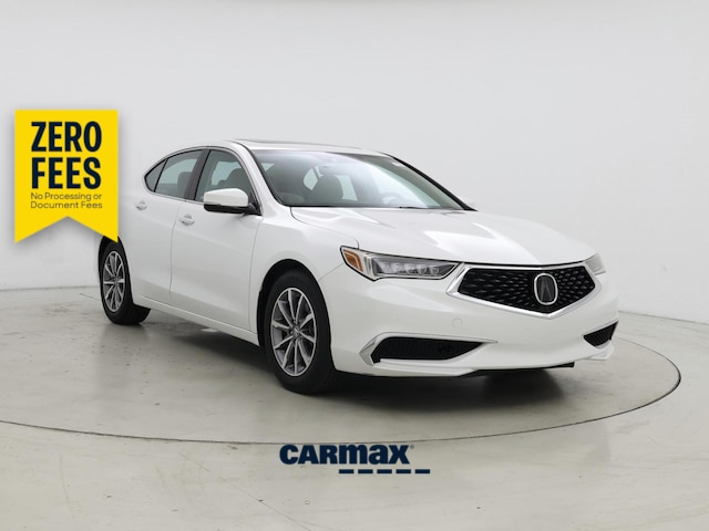 White 2020 Acura TLX Sedan Front-Wheel Drive Automatic