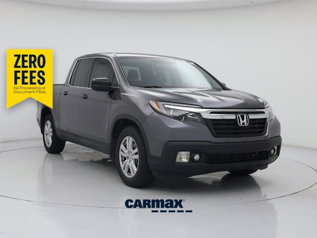 Gray 2019 Honda Ridgeline RT FWD Pickup Truck Front-Wheel Drive Automatic