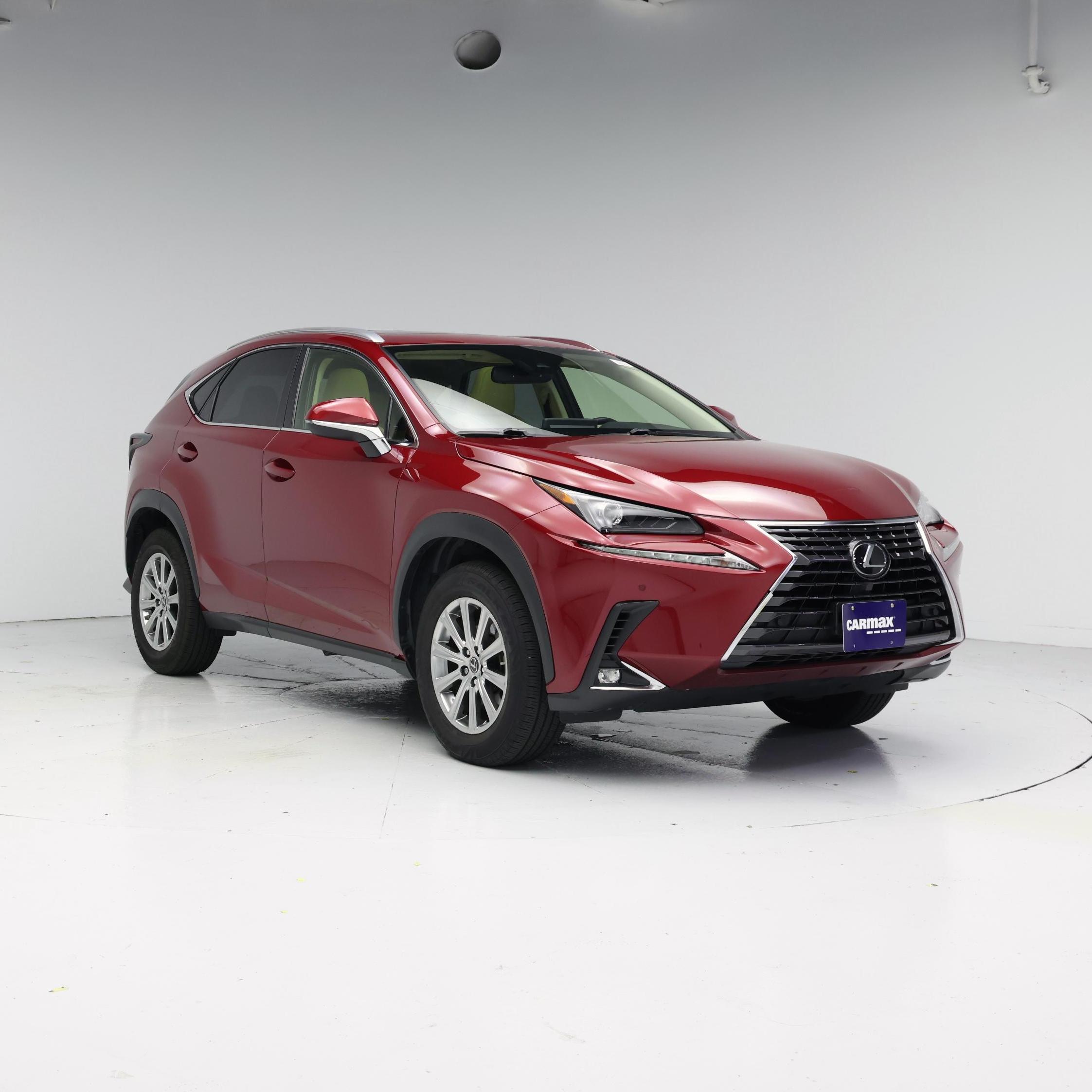 Red 2020 Lexus NX 300 AWD SUV / Crossover All-Wheel Drive Automatic