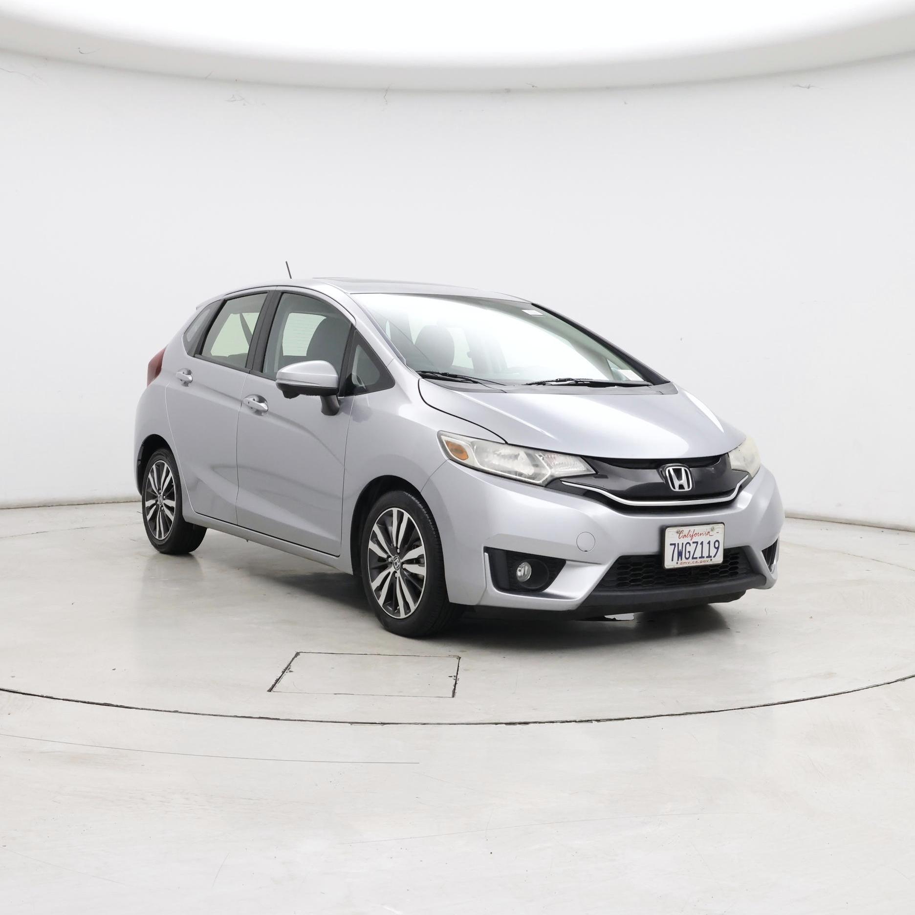 Silver 2017 Honda Fit EX Hatchback Front-Wheel Drive Automatic